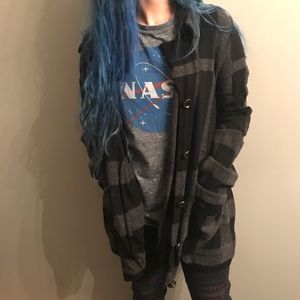 Burberry Brit Wool Sweater Jacket